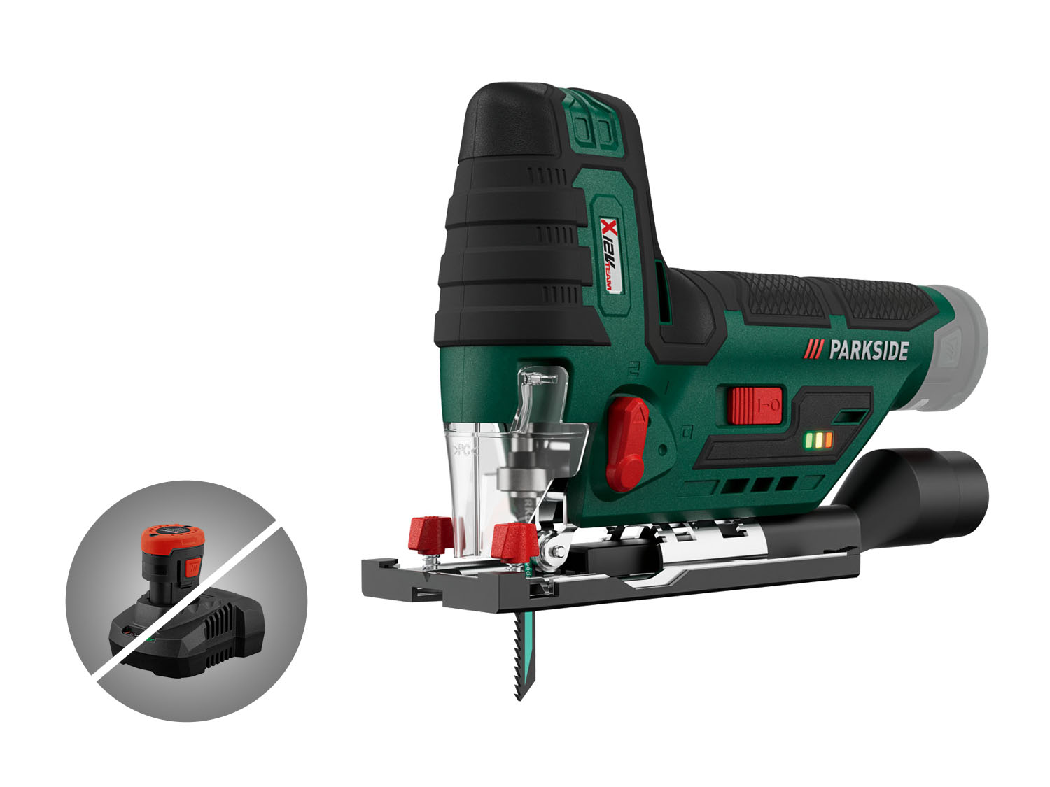 PARKSIDE® Akumulatorowa wyrzynarka 12 V, PSTKA 12 B3 (bez akumulatora i ładowarki)