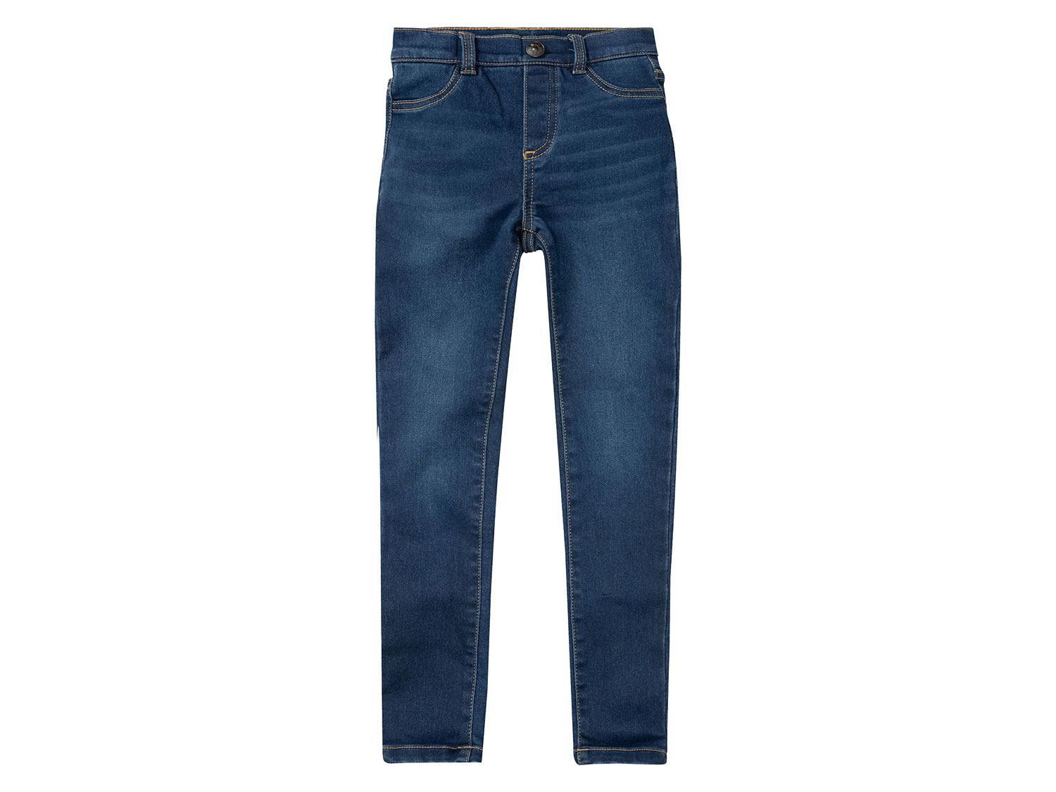 pepperts!® Jeansy dziewczęce, Super Skinny Fit (Ciemnoniebieski, 140)