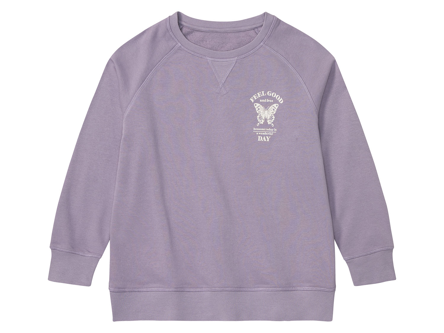 pepperts!® Bluza dziewczęca z bawełną organiczną (Fioletowy, 158/164)