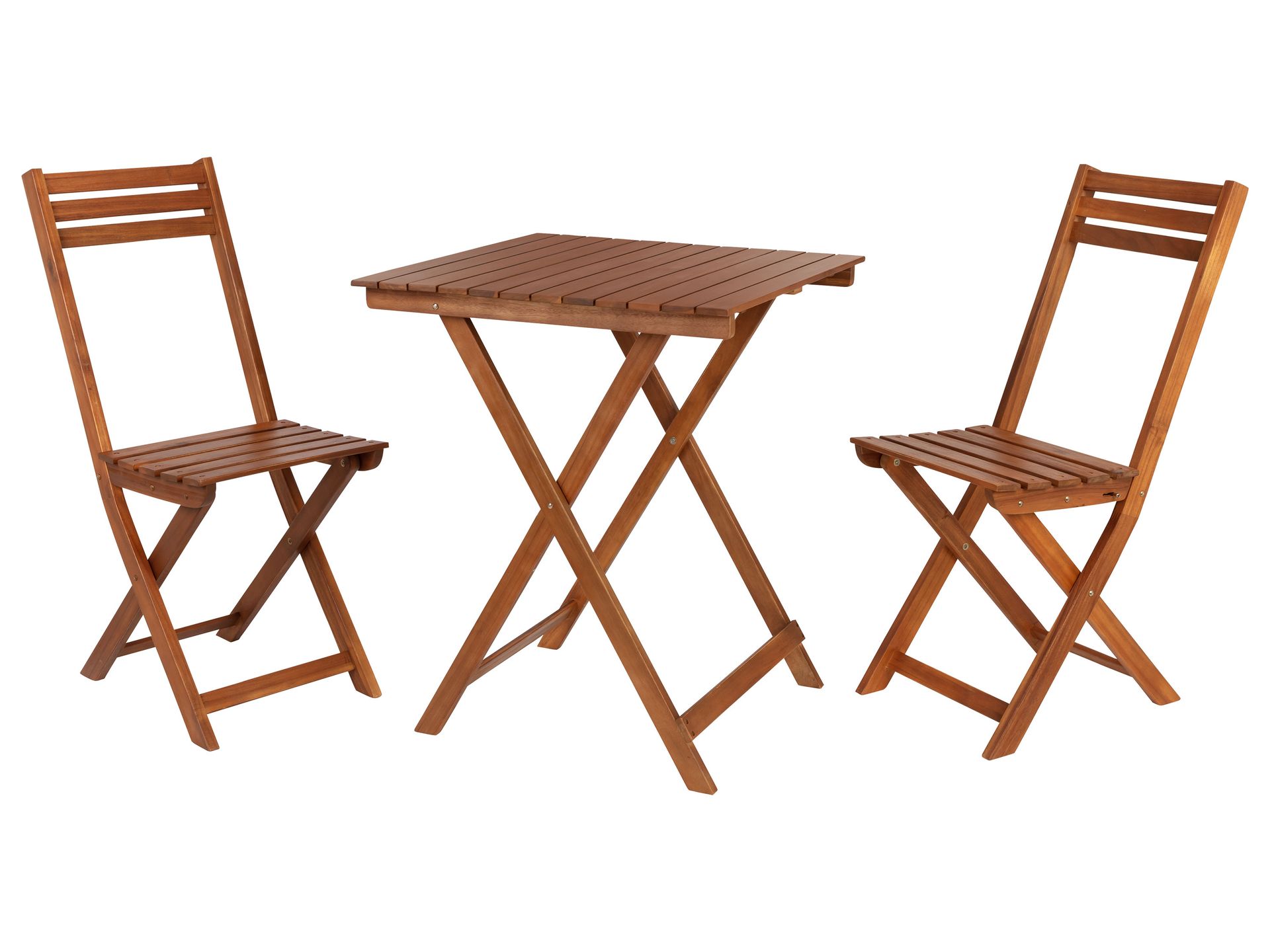 LIVARNO home Zestaw mebli balkonowych Sevilla, drewno akacjowe, 3 elementy