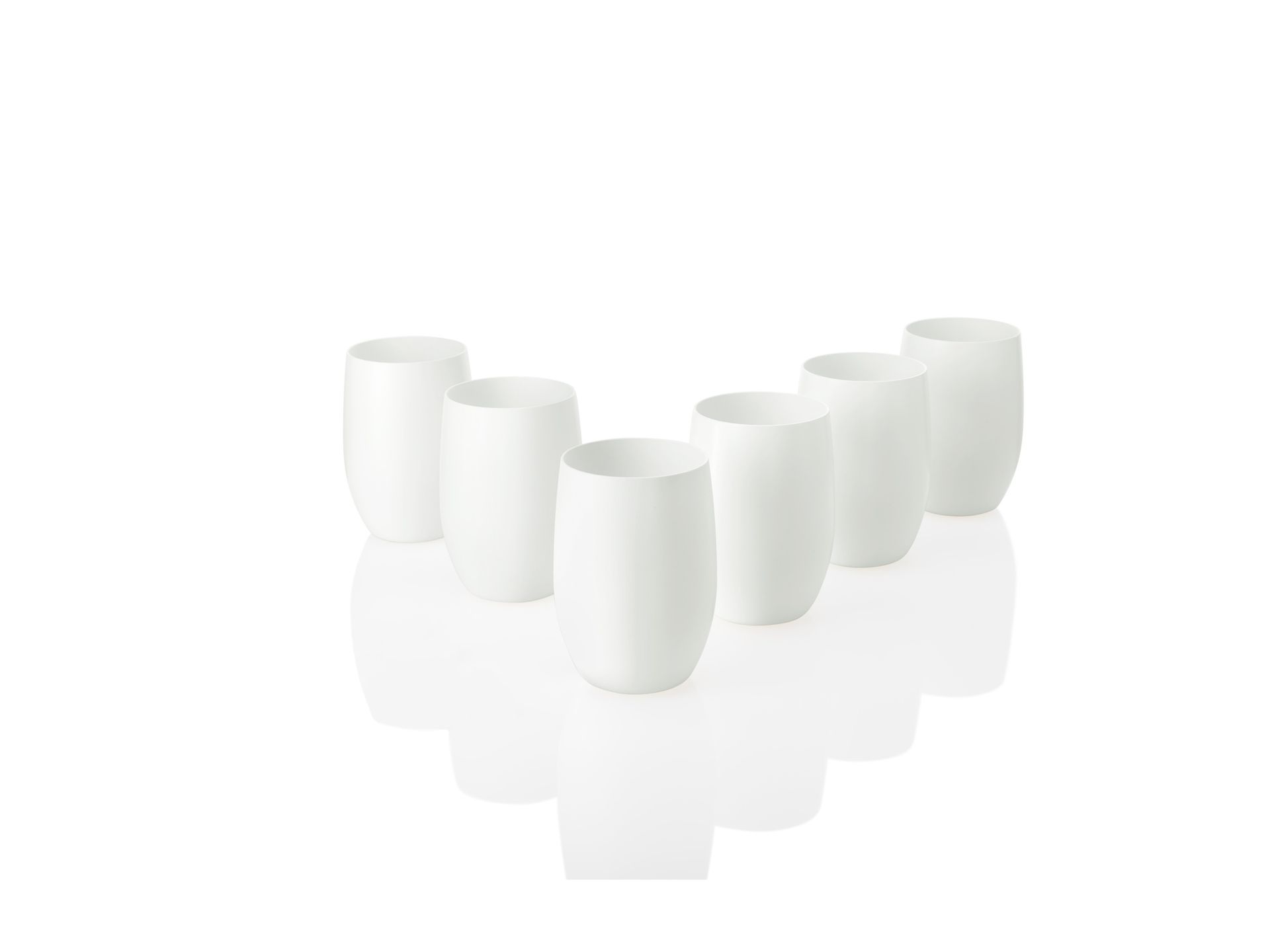 ERNESTO® Kieliszki do wina \ kieliszki do szampana \ kieliszki do wody, 6 sztuk (Szklanki do wody, Biały)