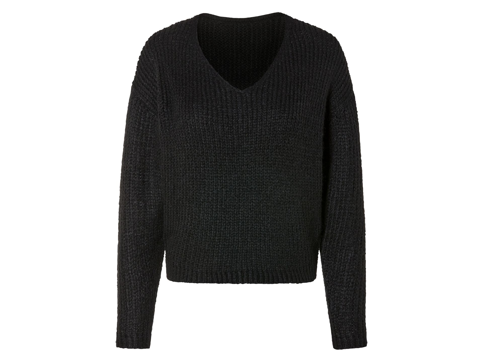 esmara® Sweter damski (S (36-38), Czarny)