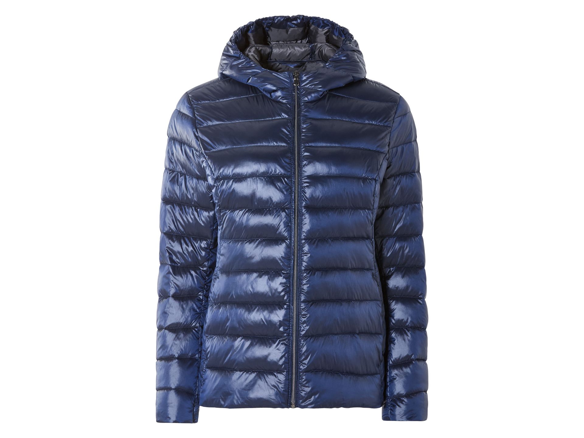esmara® Lekka pikowana kurtka damska, wiatroszczelna (XS (32/34), Granatowy)