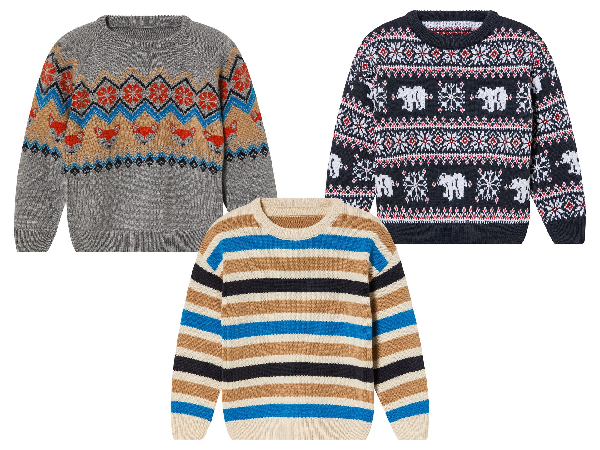 lupilu® Sweter chłopięcy z dzianiny