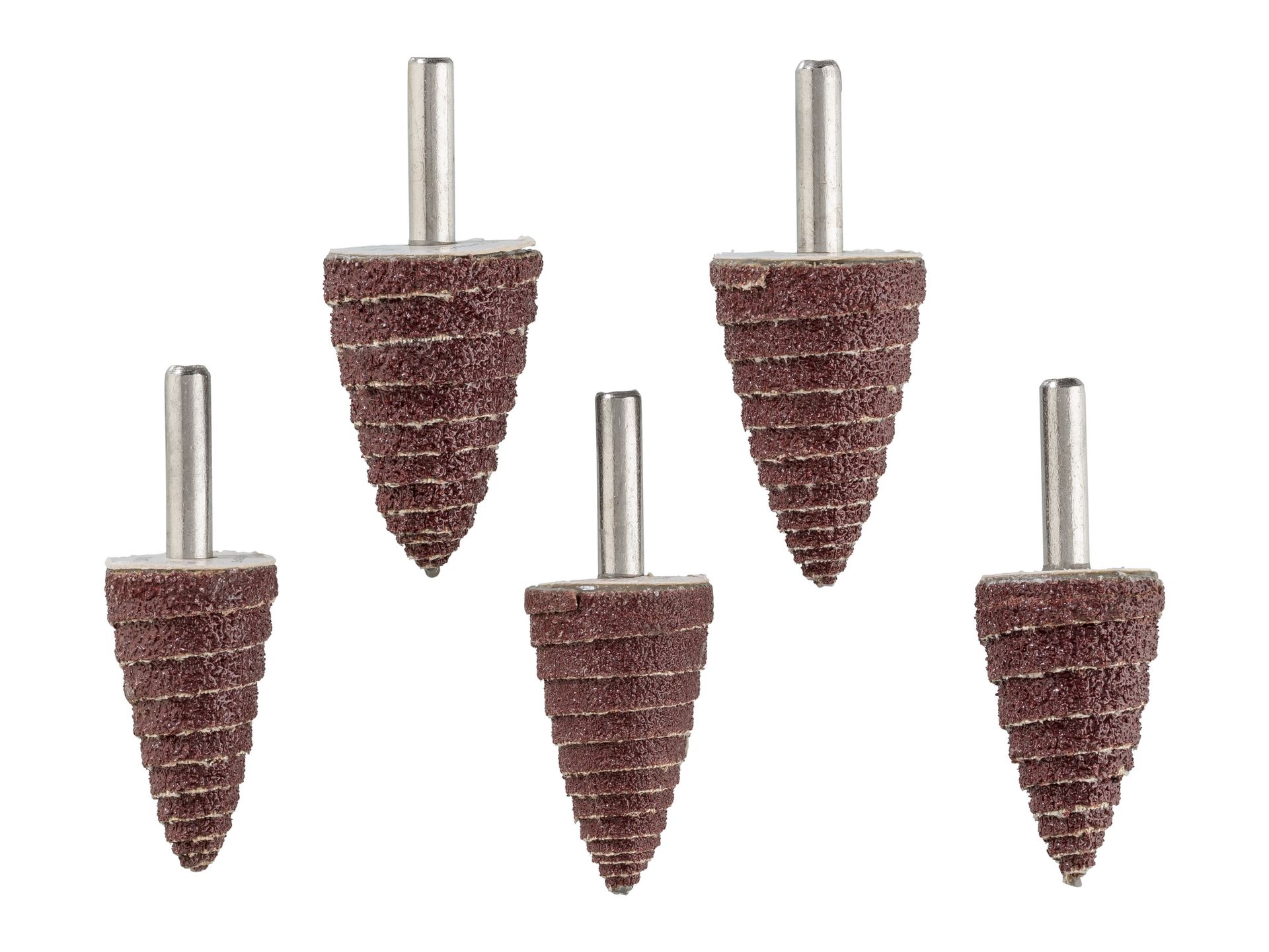 PARKSIDE® Akcesoria do szlifowania lub polerowania, uchwyt Ø 6,3 mm (Zestaw stożkowych nasadek szlifierskich PKGS 5 A1)