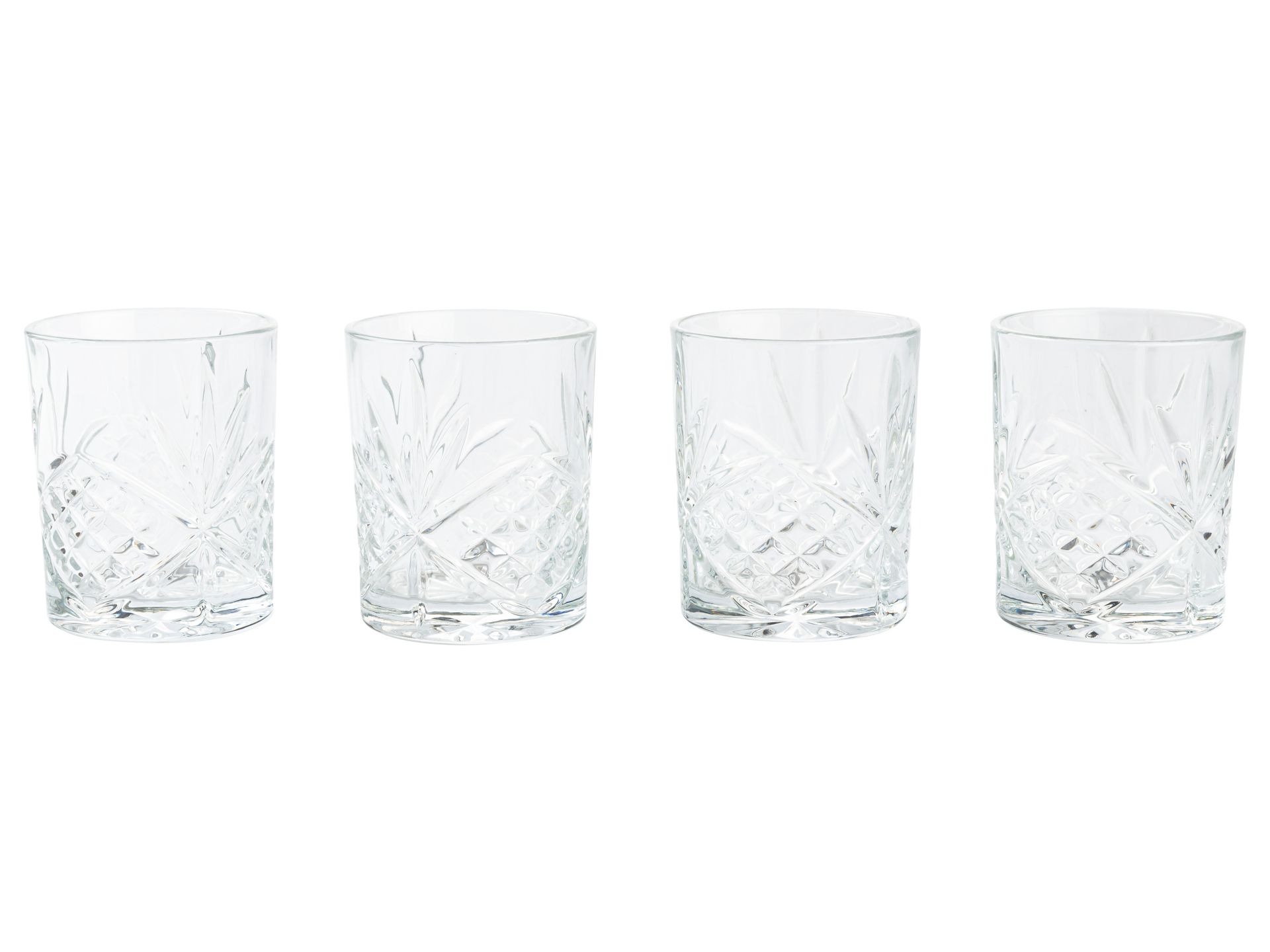 LIVARNO home Zestaw 4 szklanek (Szklanki do whisky)