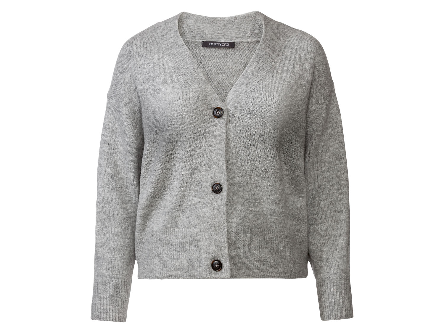 esmara® Kardigan damski XXL (XXL (52-54), Szary)