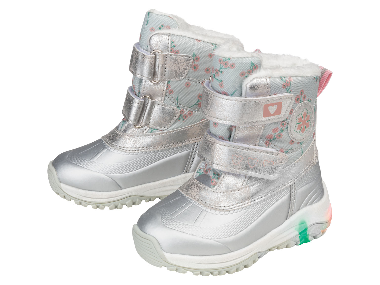 lupilu® Buty zimowe dziewczęce (20, Srebrny)