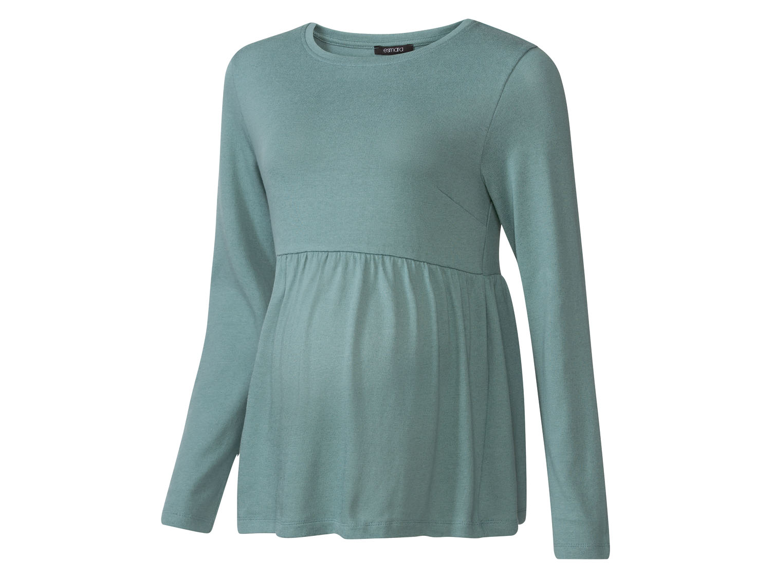 esmara® Sweter ciążowy damski z bawełną (Zielony, M (40/42))