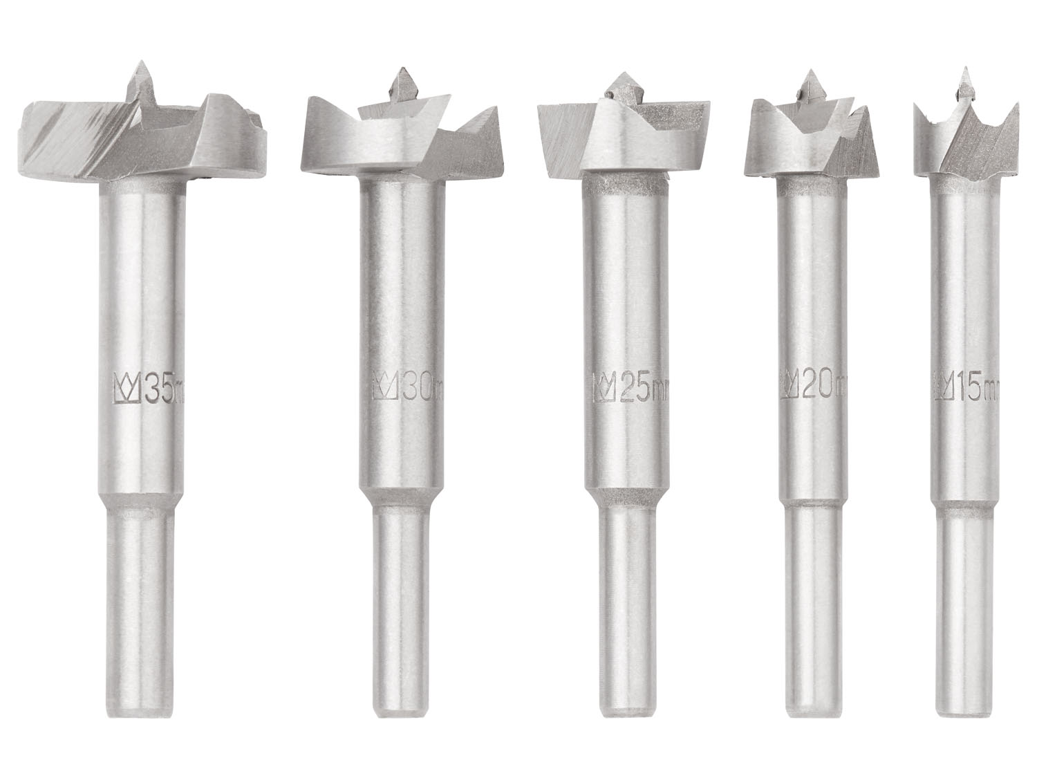 PARKSIDE® Zestaw wierteł specjalnych (Wiertła sednik 5 szt.)