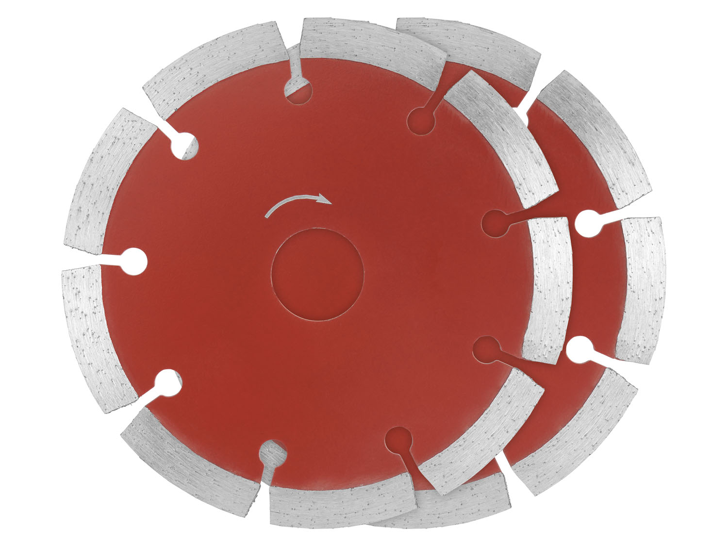 PARKSIDE® Zestaw tarcz diamentowych, 125 mm, 2 sztuki (Beton)