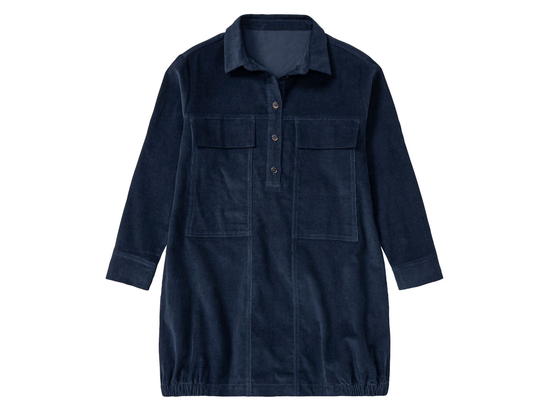 pepperts!® Sukienka sztruksowa dziewczęca z bawełny (Granatowy, 164)