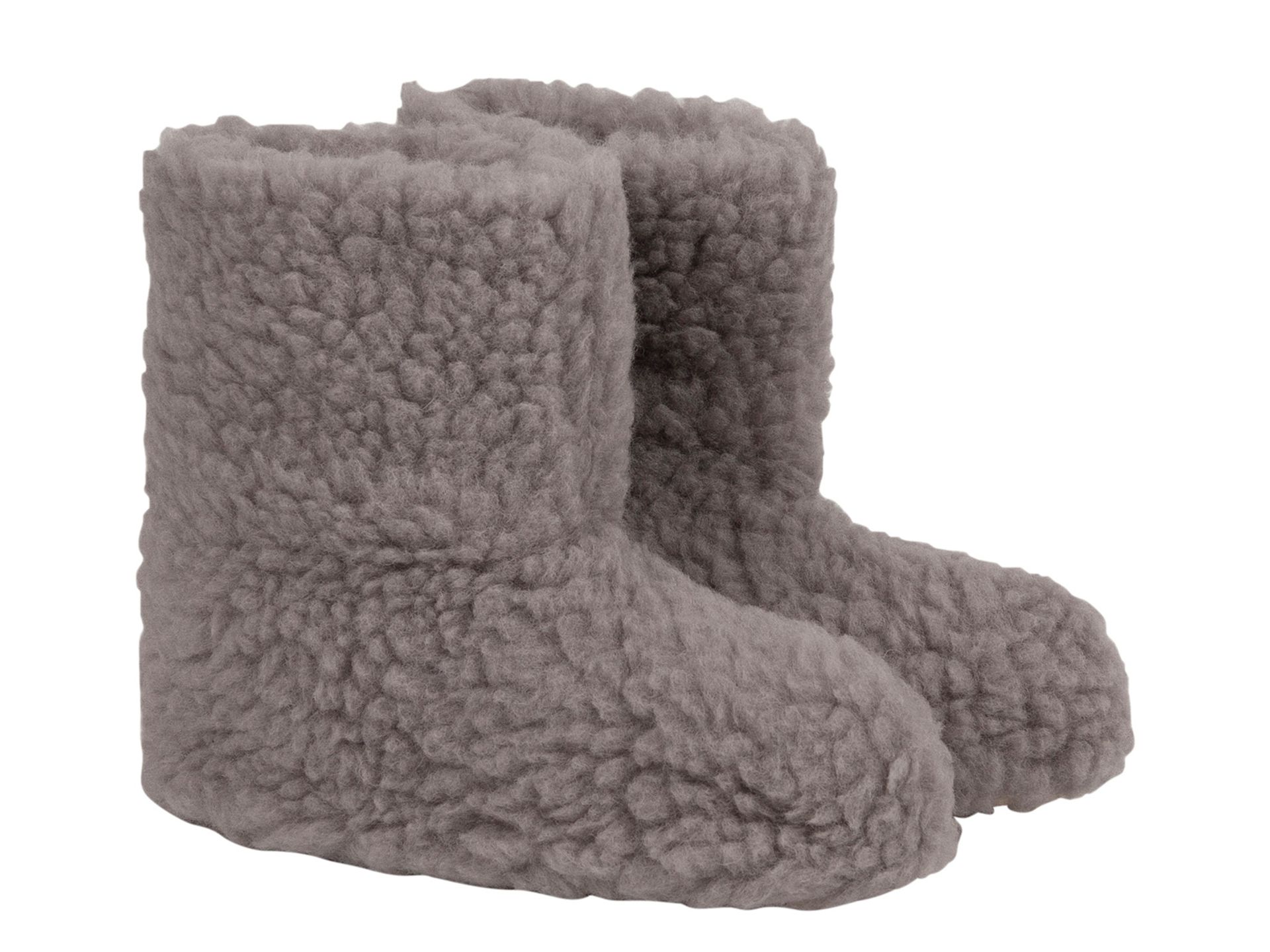 TXL Comfort Kapcie z wełny (36-38, Szary)