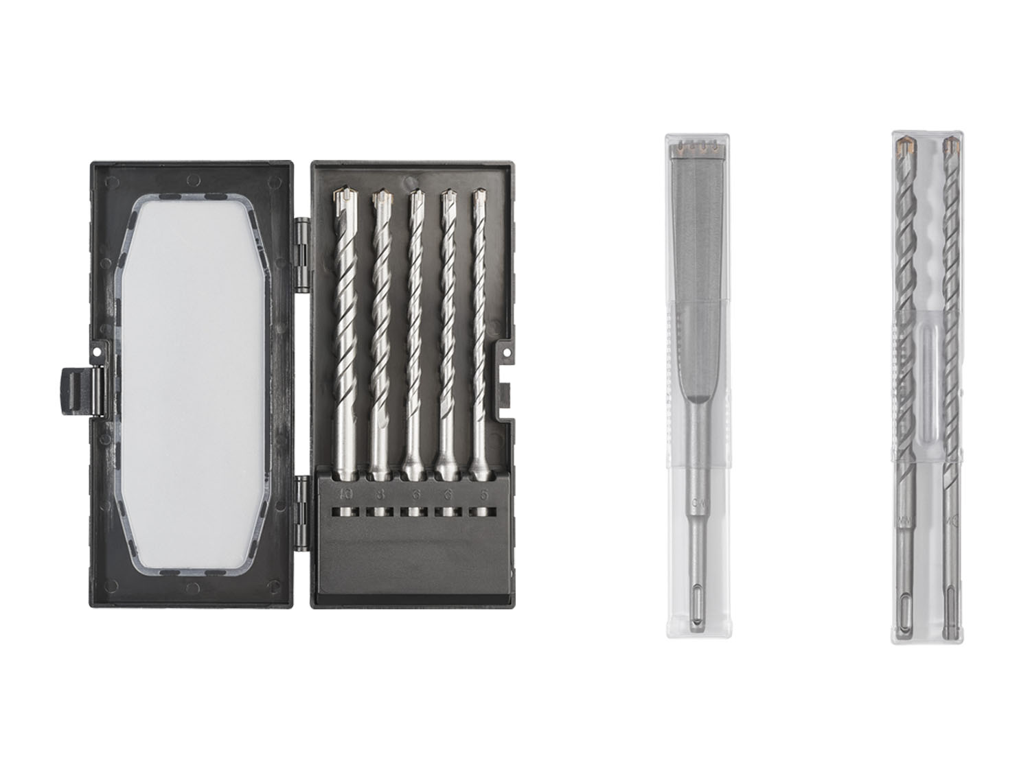 PARKSIDE PERFORMANCE® Zestaw wierteł lub Dłuto płaskie, SDS-Plus