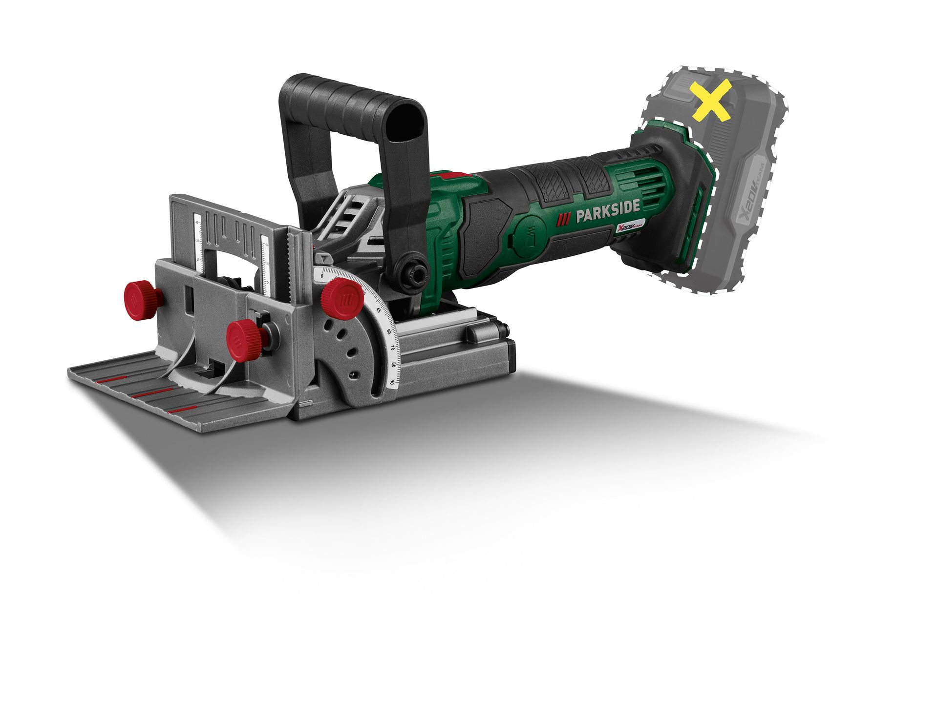 PARKSIDE® Akumulatorowa frezarka do lameli PFDFA 20-Li A1, 20 V (bez akumulatora i ładowarki)