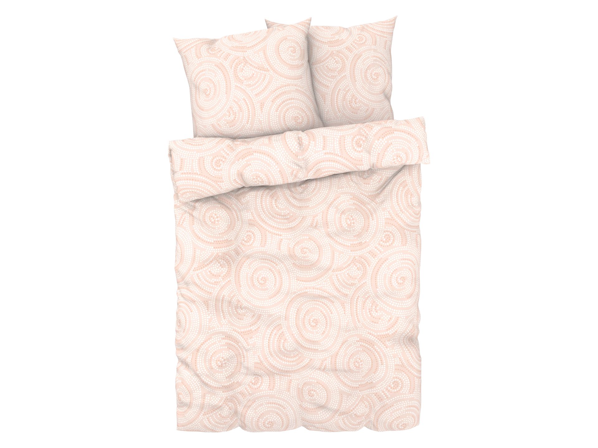 LIVARNO home Pościel satynowa z mikrofibry, 220 x 200 cm (Różowy)