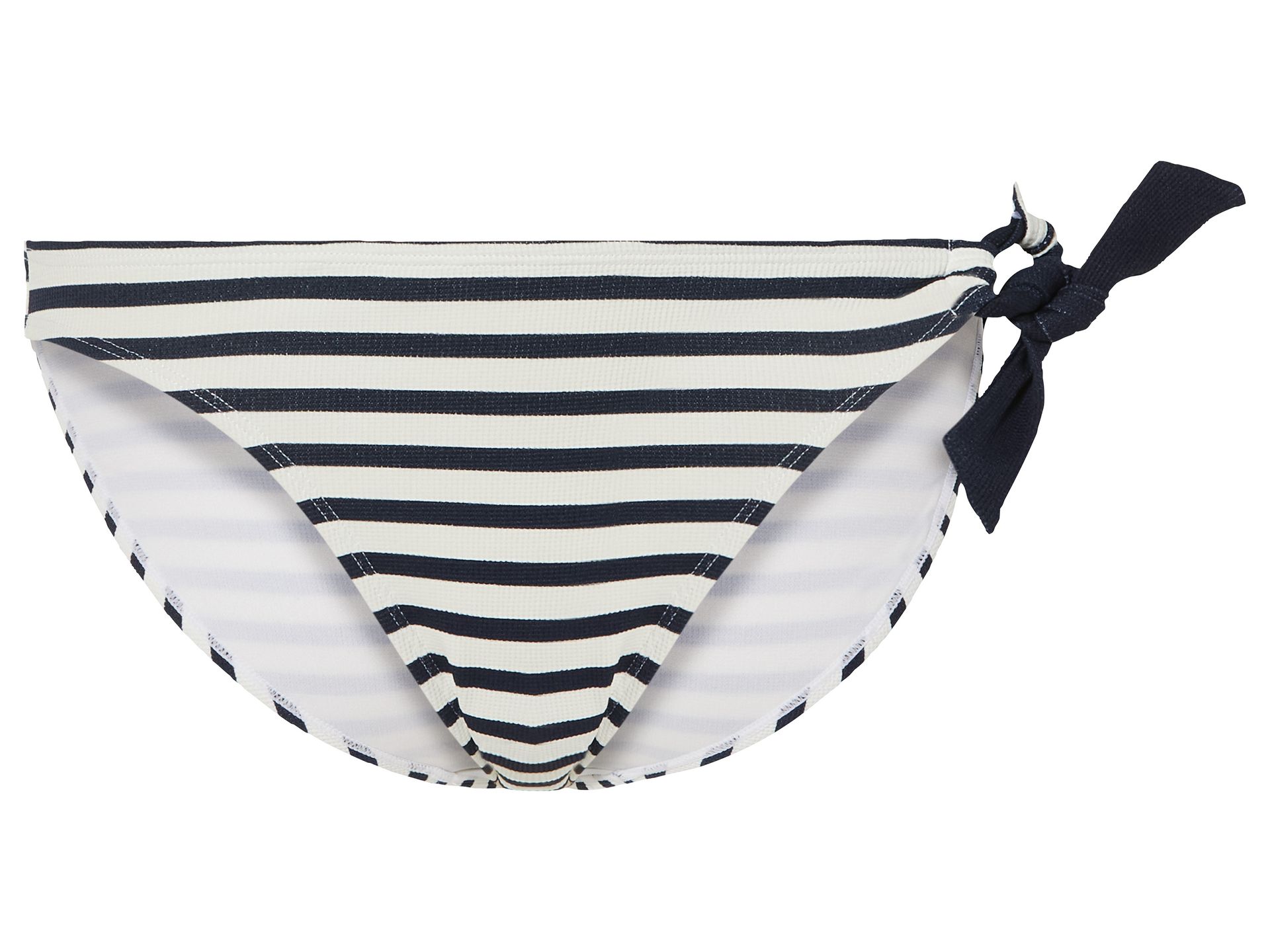 esmara® Dół od bikini (Niebieski/ biały, w paski, 36)