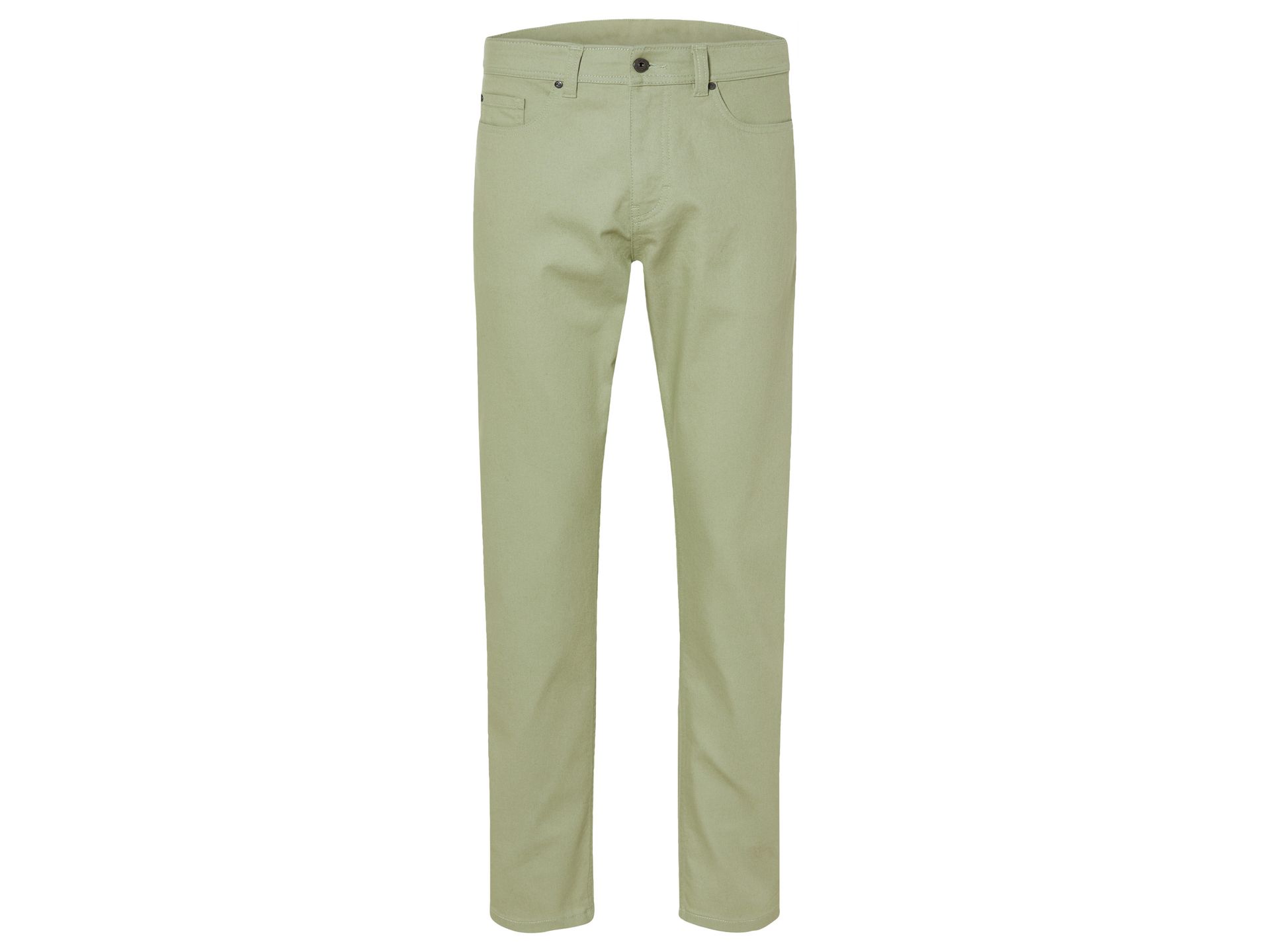LIVERGY® Jeansy męskie z bawełną, relaxed fit (Zielony, 50 (34/32))