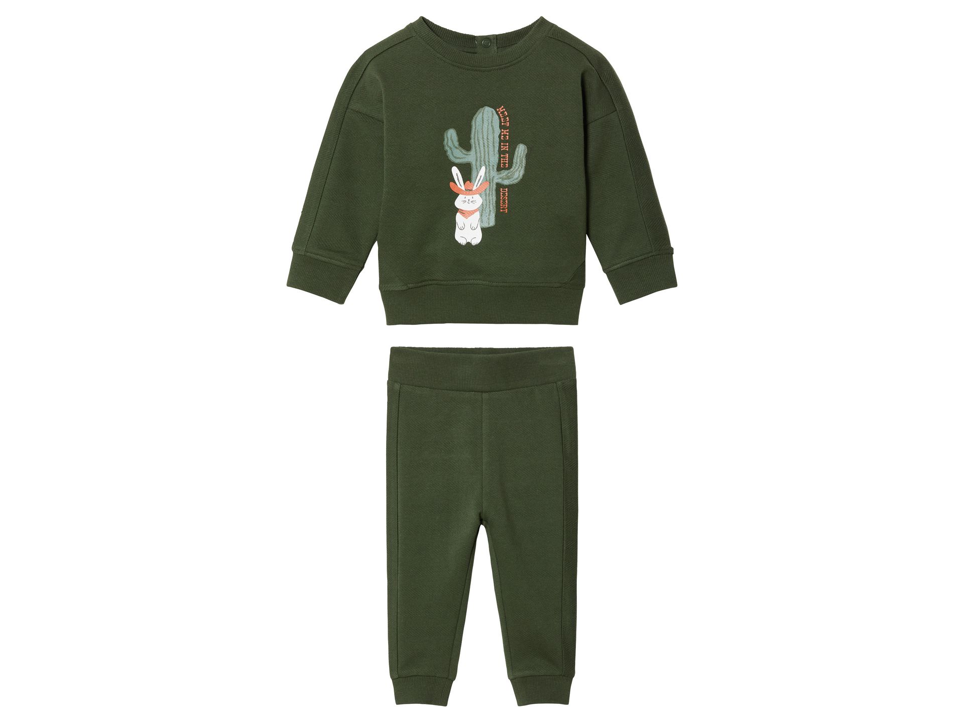 lupilu® Dres niemowlęcy z bawełny organicznej (50/56, Ciemnozielony)
