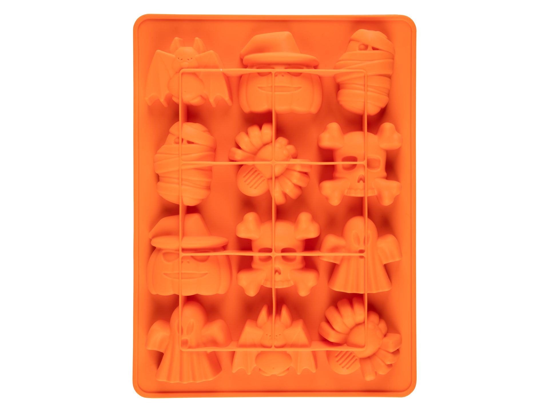 LIVARNO home Foremki do kostek lodu, forma do pieczenia lub zestaw form do pieczenia na Halloween (Halloweenowy zestaw 2 szt)