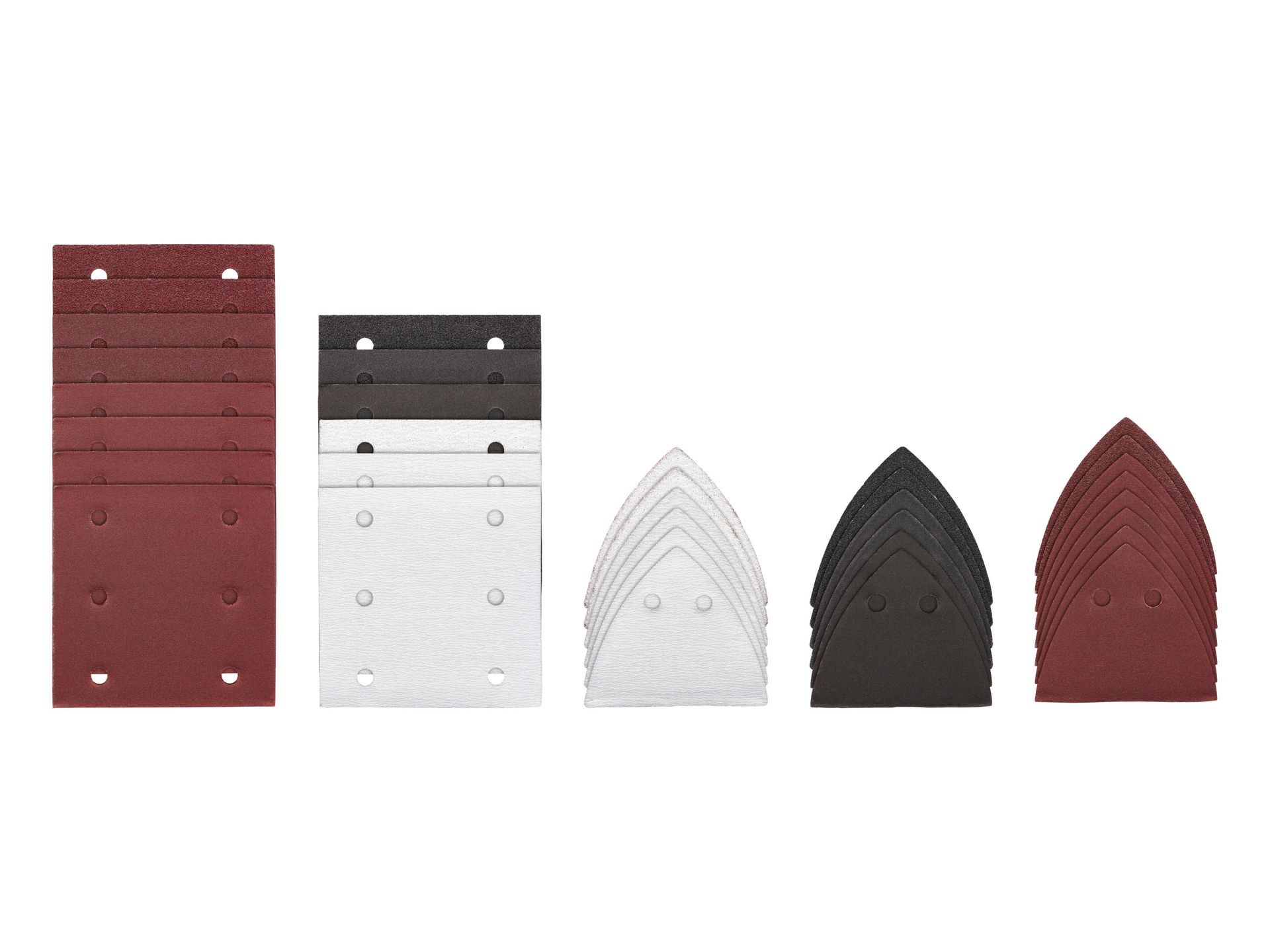 PARKSIDE® Zestaw papierów ściernych do szlifierki pentagonalnej / mimośrodowej / trójkątnej / wielofunkcyjnej (Papier ścierny typu Penta)