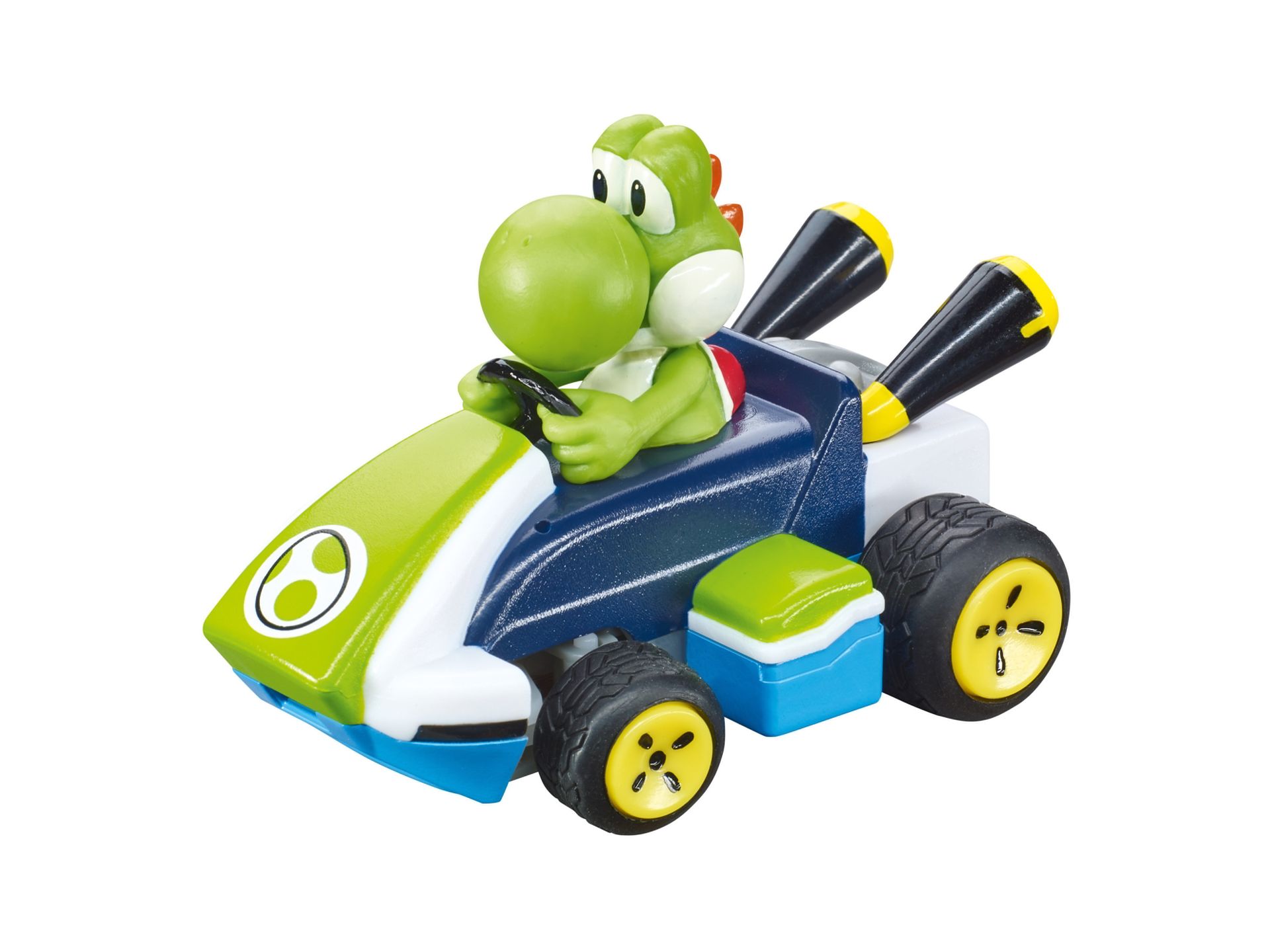 Carrera Mario Kart Mini RC, z prędkością do 5 km/h (Wzór Yoshi)