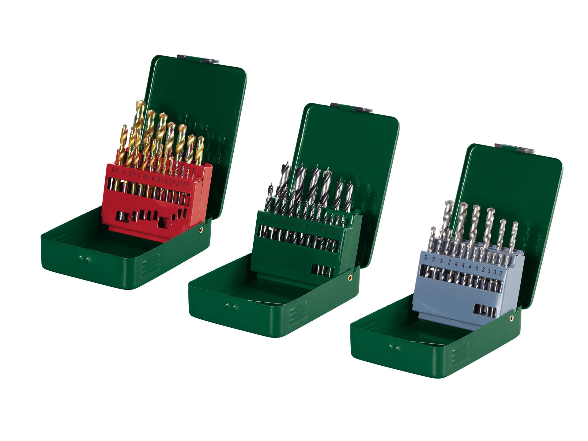 PARKSIDE® Zestaw wierteł HSS lub do drewna i stali