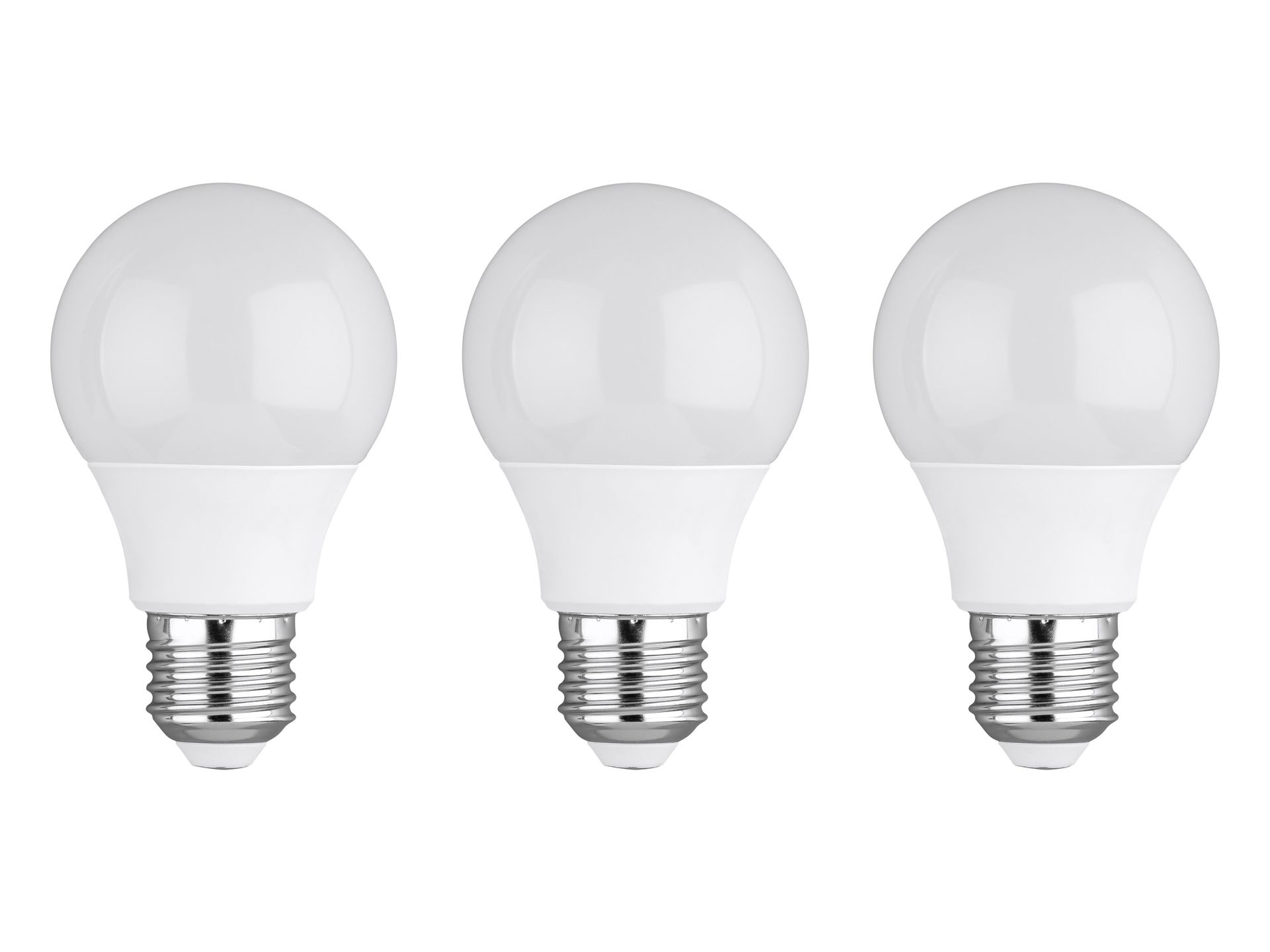 LIVARNO home Żarówki LED, 2 lub 3 sztuki (Gruszka 4,2W E27, 3 szt., mleczny)