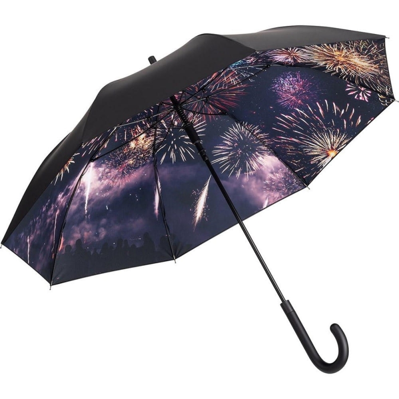 Parasol Impressions Fireworks półautomatyczny długi z filtrem UV