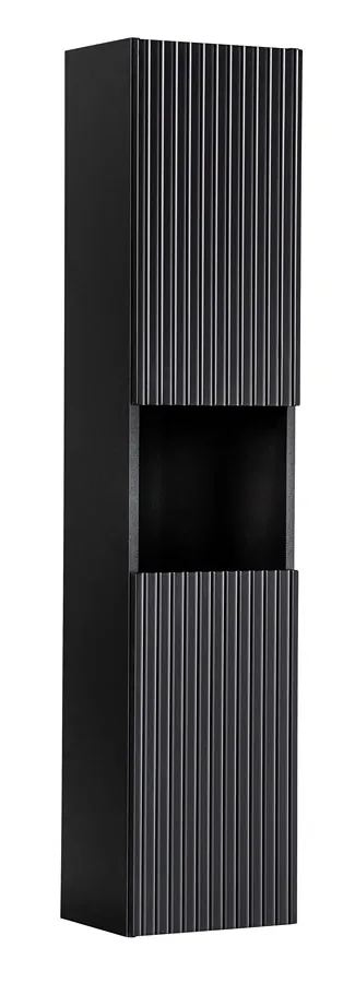 Czarny nowoczesny słupek łazienkowy A1-R50