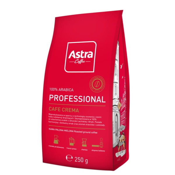 Astra Professional Crema 250g kawa mielona