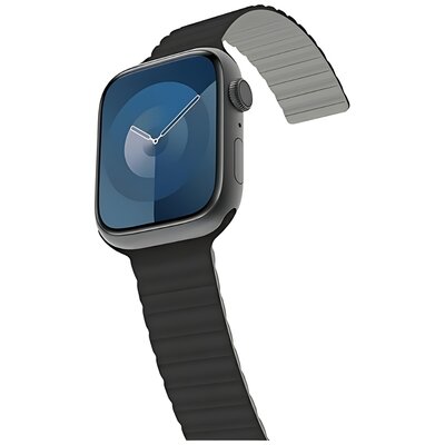 Araree Silicone Link do Apple Watch 42/44/45/49mm Czarno-szary