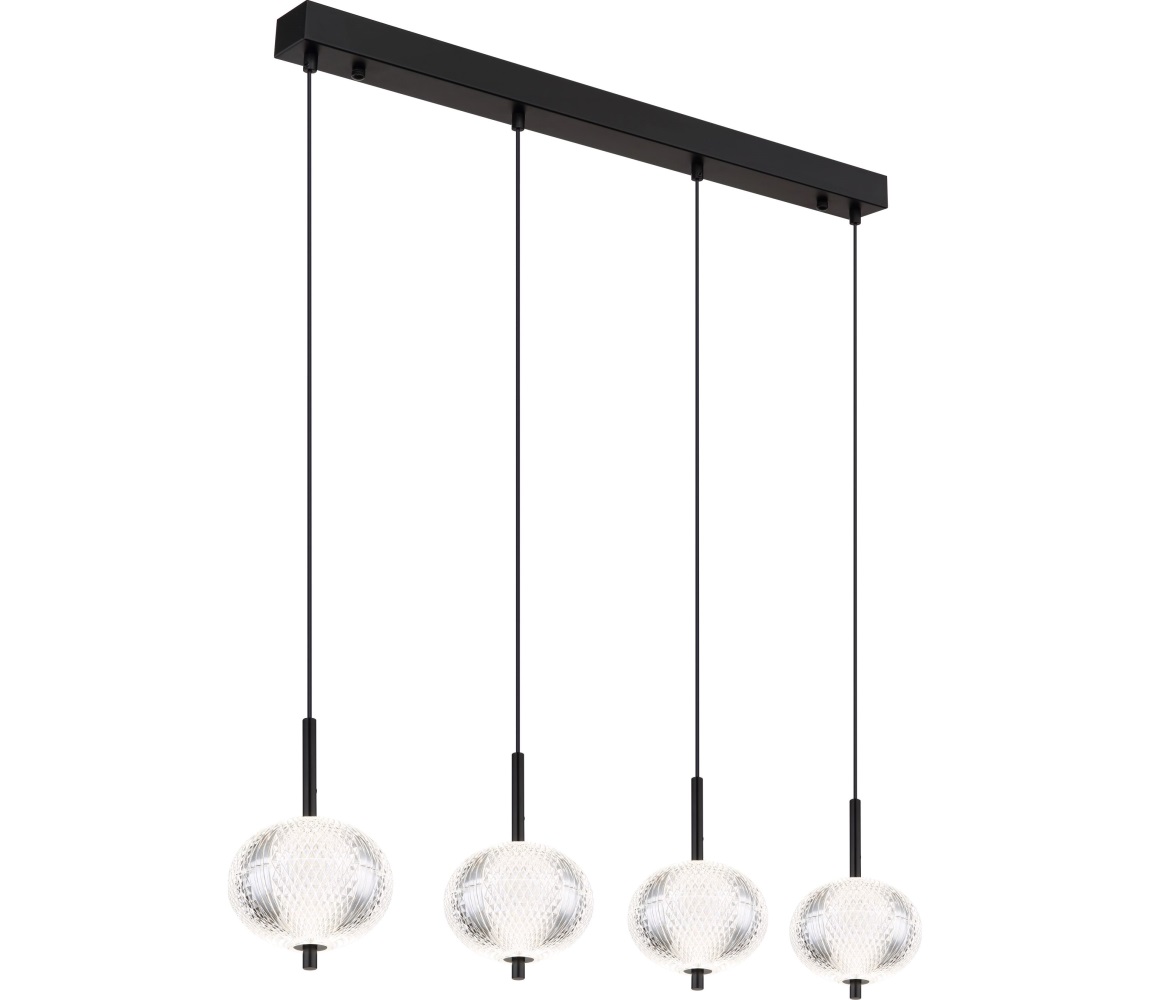 Globo 16042-4H - LED Żyrandol na lince AIDA 4xLED/5,75W/230V 3000K/4500K/6500K