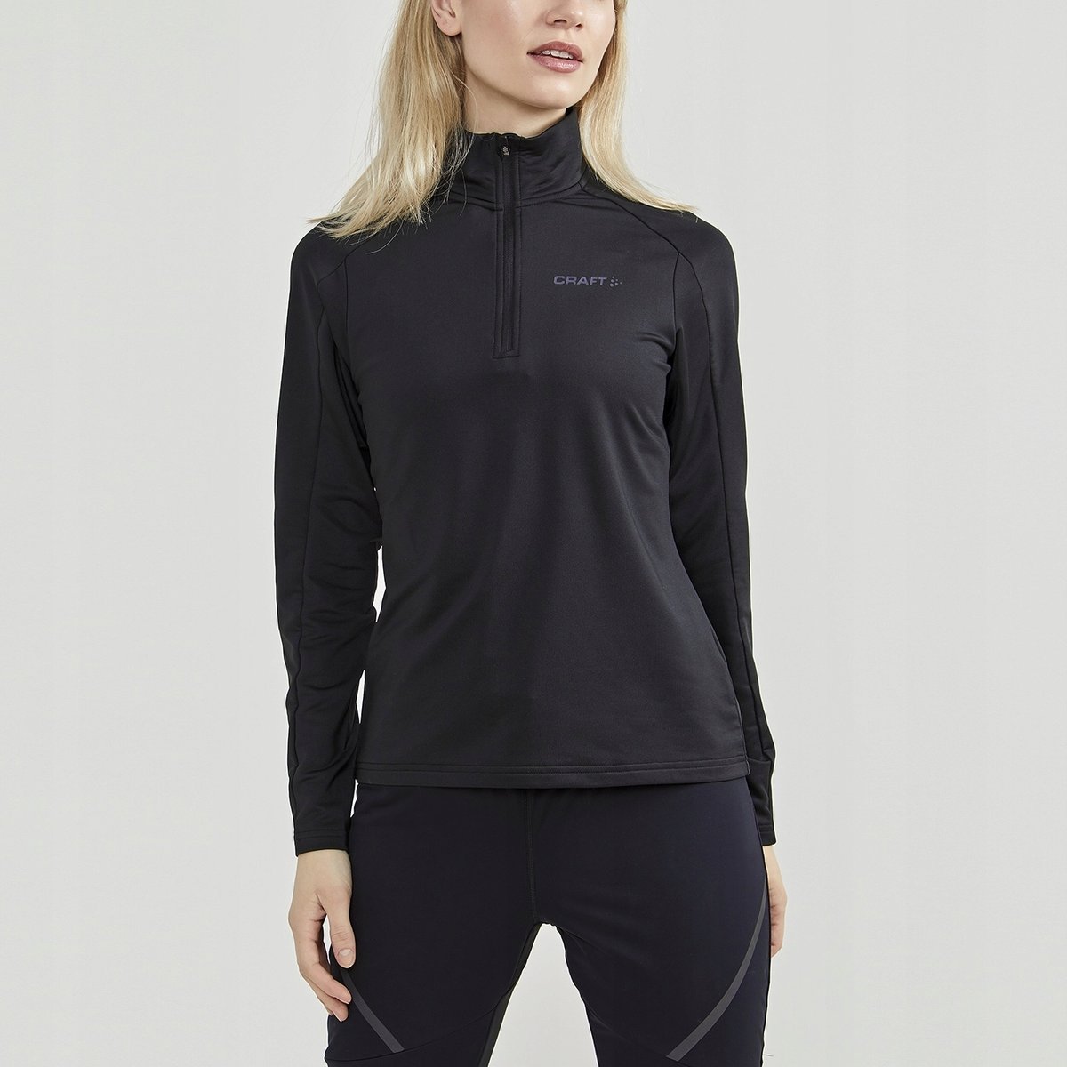 Damska Bluza CORE GAIN MIDLAYER W BLACK M