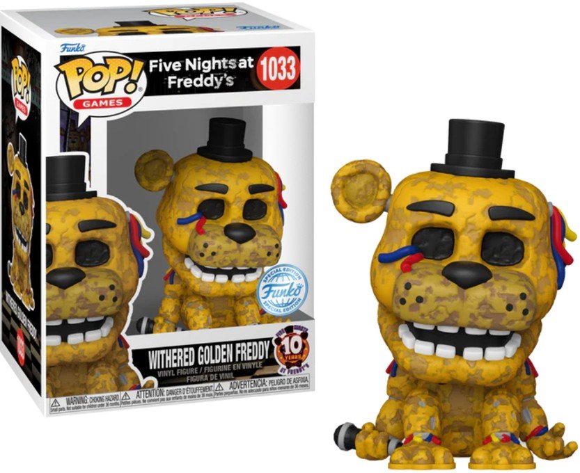 POP Games: FNAF- Withered Gldn Frdy
