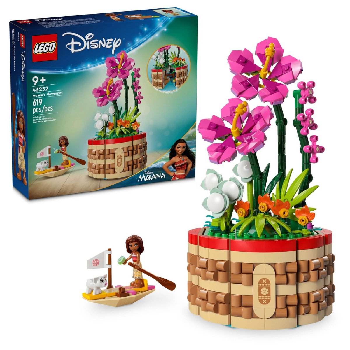 LEGO Disney Doniczka Vaiany 43252