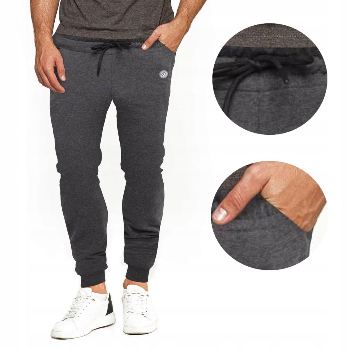 DRESOWE SPODNIE MĘSKIE Wygodne Dresy MORAJ r. 3XL
