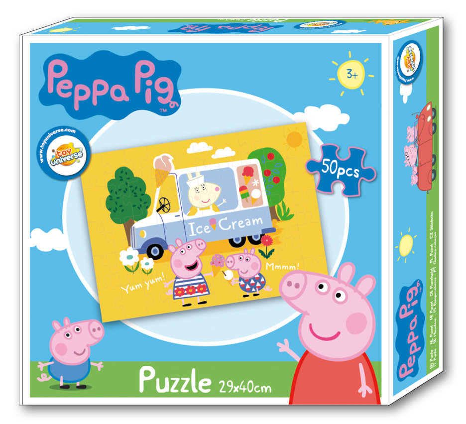 Puzzle ŚWINKA PEPPA PIG 50 elementów