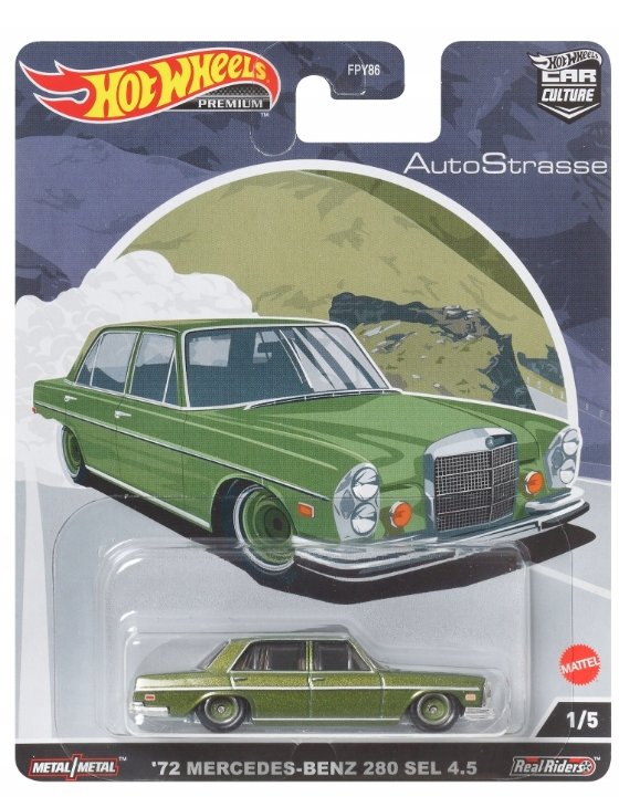 HOT WHEELS PREMIUM CAR CULTURE 72 MERCEDES BENZ 280