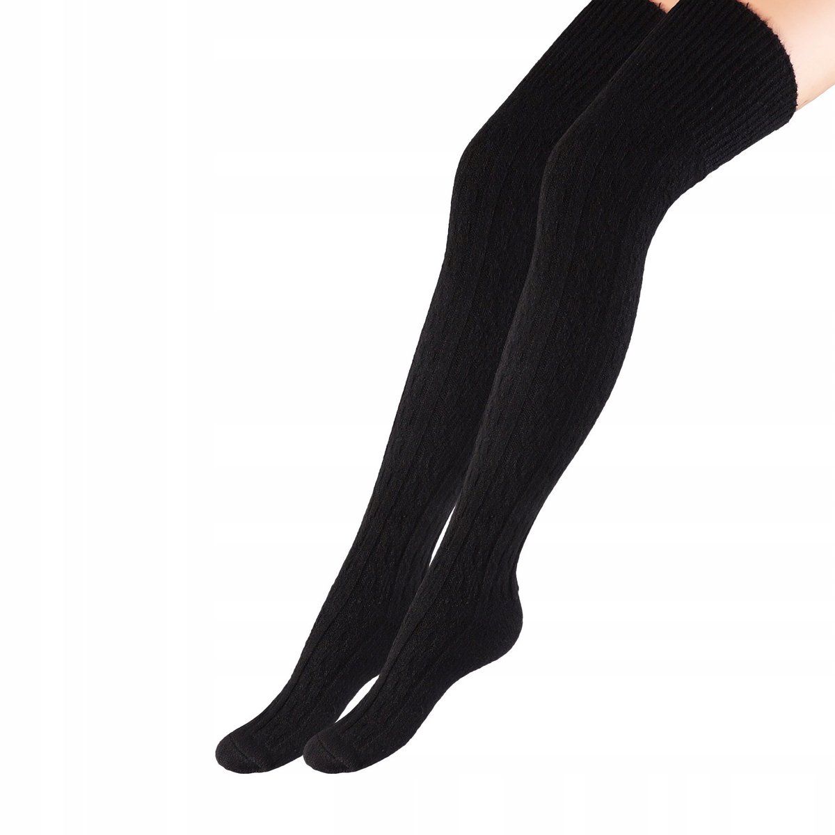 ZAKOLANÓWKI DAMSKIE SWETERKOWE CIEPŁE ŚWIĘTA DŁUGIE MORAJ 1 PARA 35-38