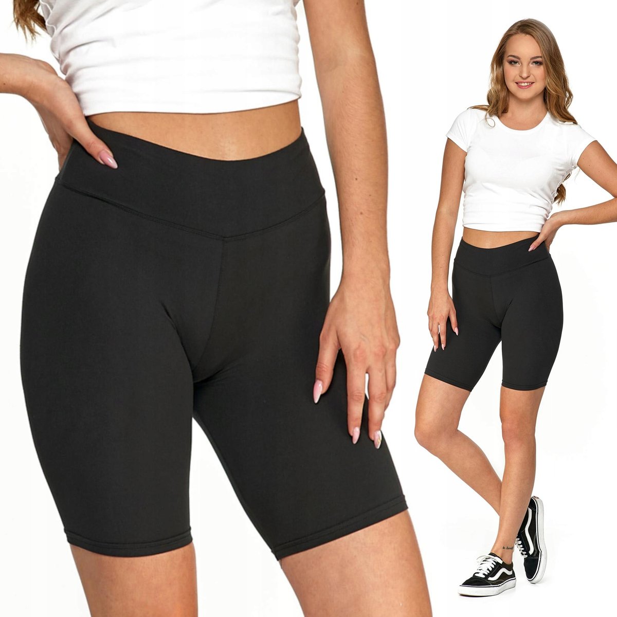 Legginsy KRYJĄCE Wysoki Stan KOLARKI Moraj r. 3XL