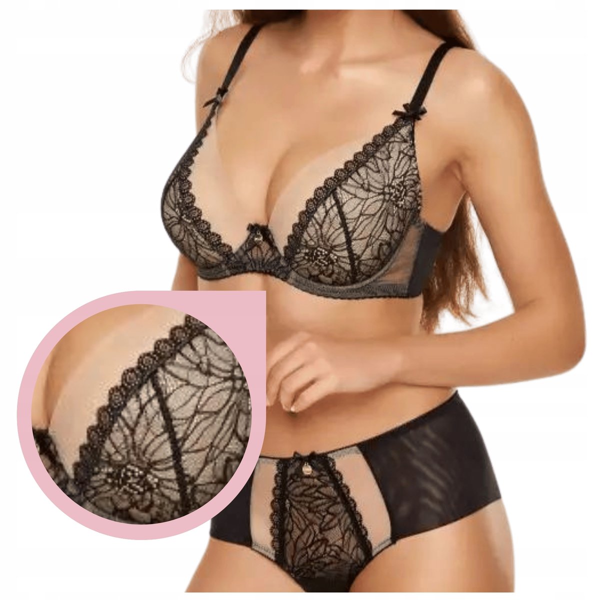 NESSA MARCHESA bralett push up z wkładkami - 65H
