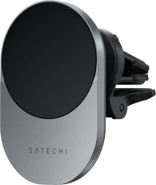 Ładowarka Satechi Satechi Qi2 Wireless Car Charger- bezprzewodowa ładowarka samochodowa Qi2 15W kompatybilna z MagSafe (space gray)