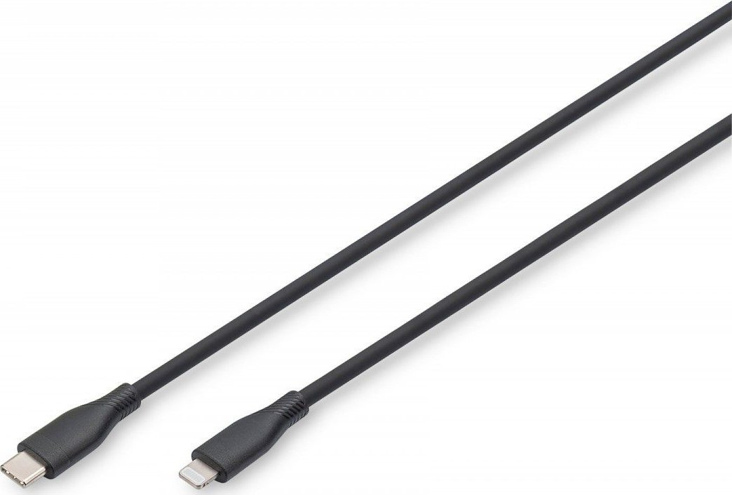 DIGITUS Kabel przyłączeniowy USB 2.0 typ C-Lightning silikonowy 2m S