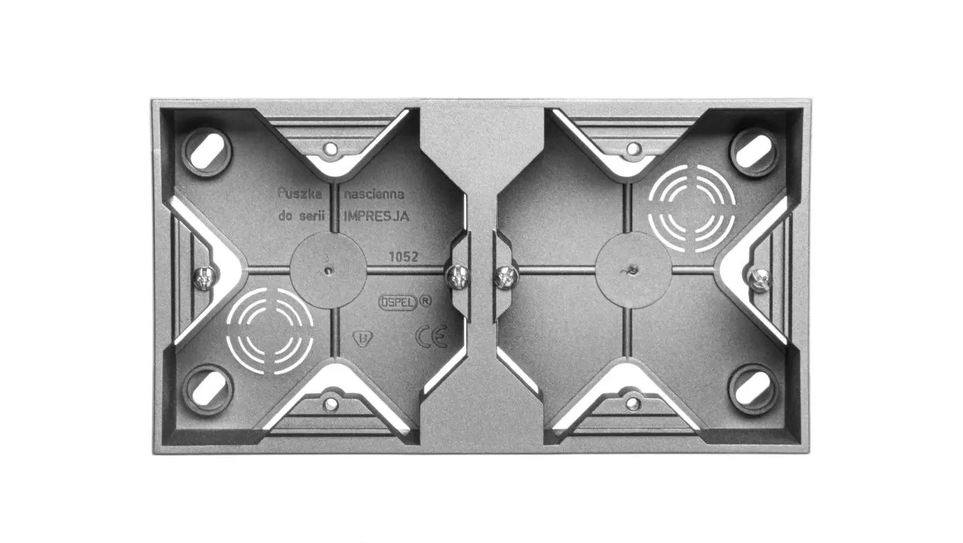 Ospel Puszka instalacyjna do serii IMPRESJA podwójna Impresja TYTAN PNP-2Y/23