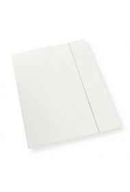 Teczka A4 z gumką biała 300gsm (10szt)