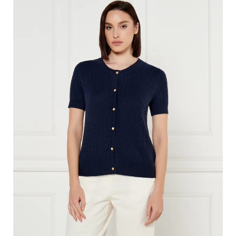 Tommy Hilfiger Wełniany kardigan Regular Fit