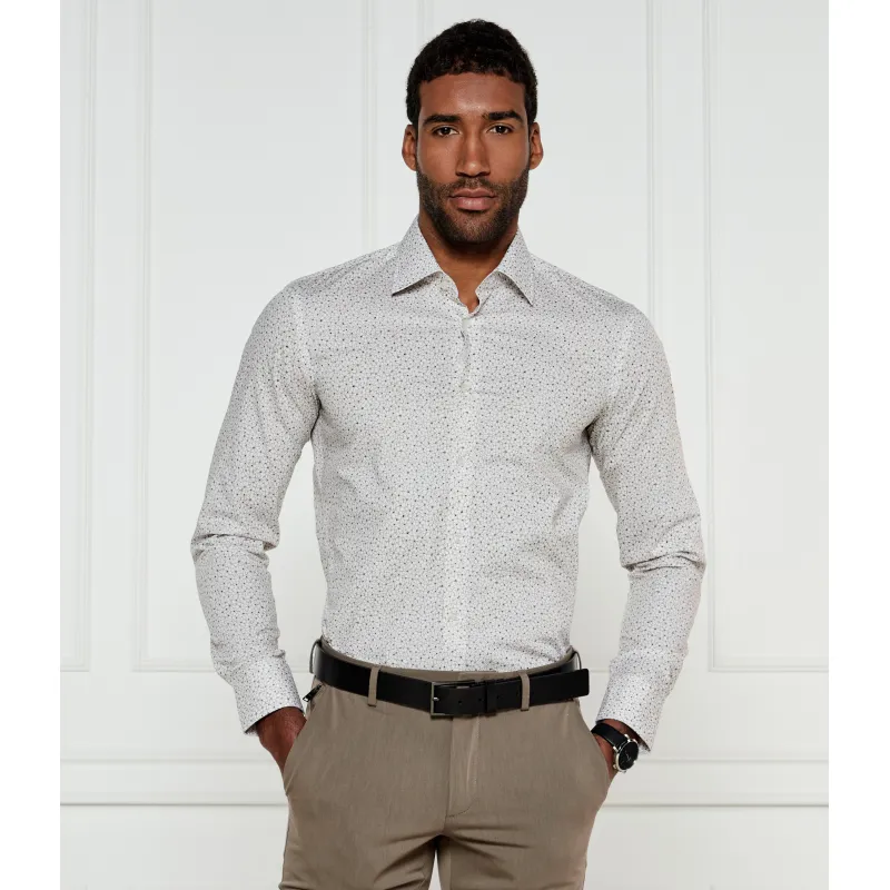 BOSS BLACK Koszula H-HANK-kent-C1-214 Slim Fit stretch