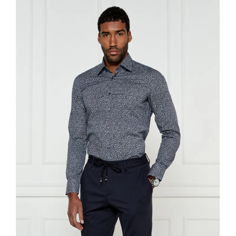 BOSS BLACK Koszula H-HANK-kent-C1-214 | Slim Fit | stretch