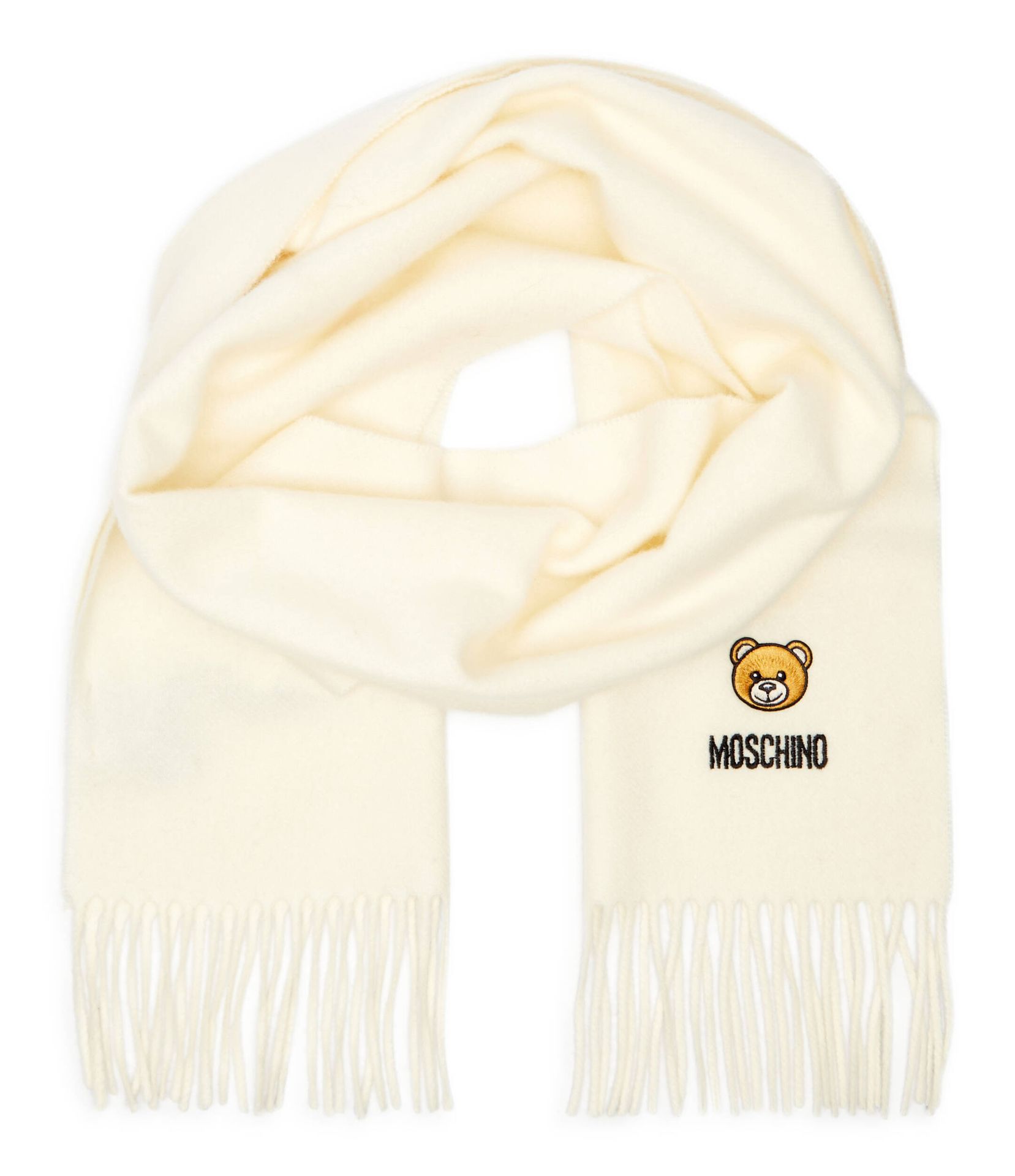 Moschino Wełniany szal